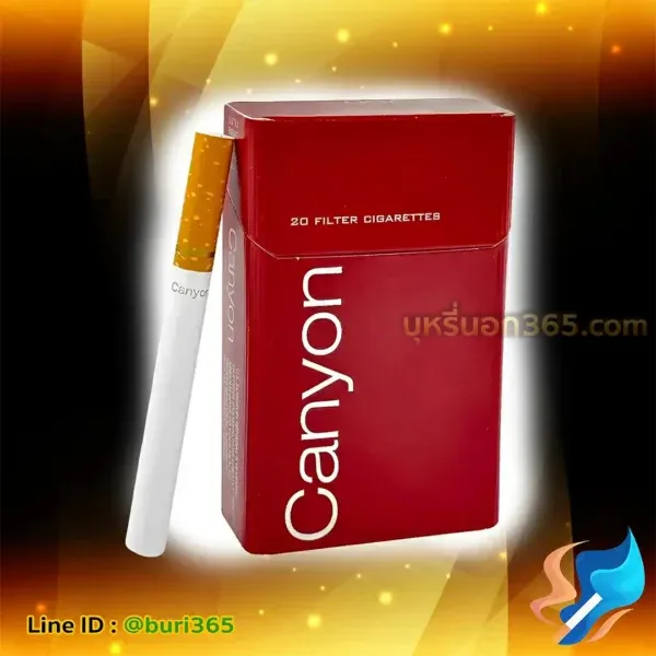 บุหรี่นอก แคนย่อน แดง