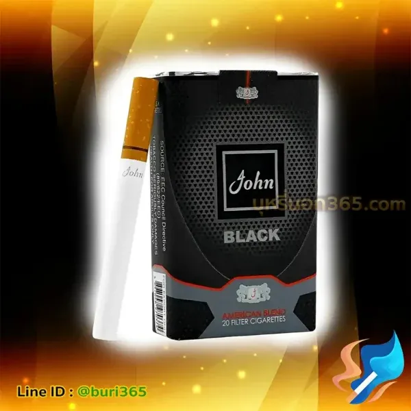 บุหรี่นอก จอห์นดำ (ซองอ่อน)