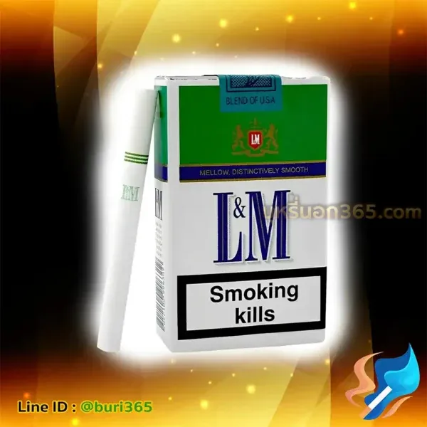 บุหรี่นอก L&M เขียวนอก
