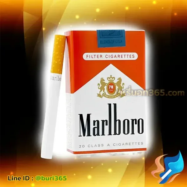 บุหรี่นอก มาโบโร่ แดง