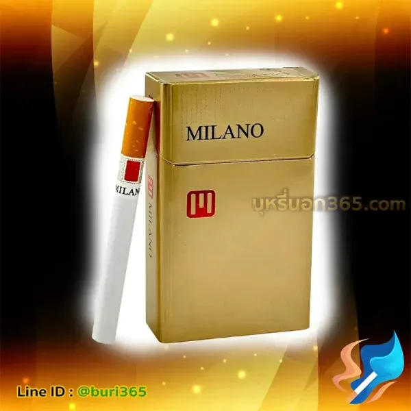 บุหรี่นอก มิลาโน่ ทอง