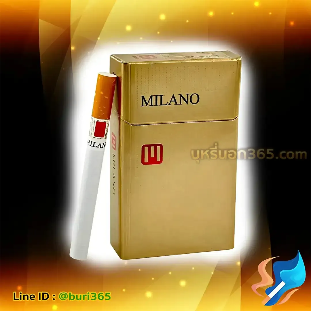 บุหรี่นอก มิลาโน่ ทอง