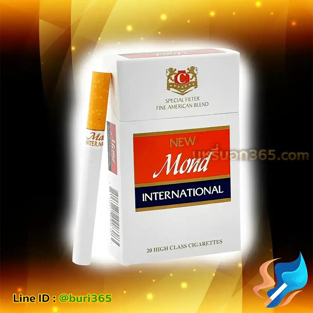 บุหรี่นอก ม่อนด์ แดง
