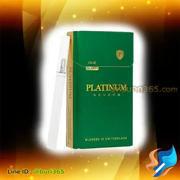 บุหรี่นอก แพลตตินัม เขียว