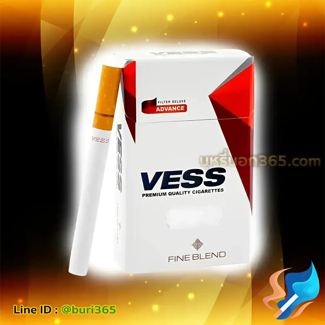 บุหรี่นอก เวส แดง (ซองแข็ง)