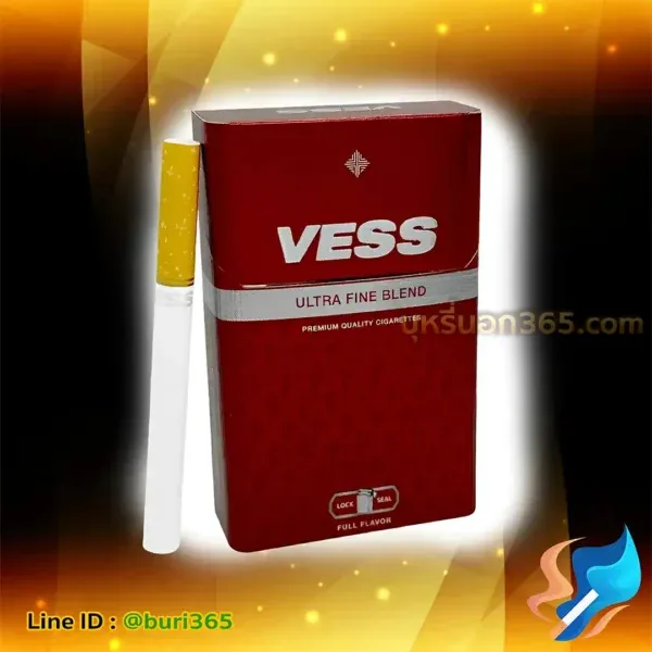 บุหรี่นอก เวส แดง