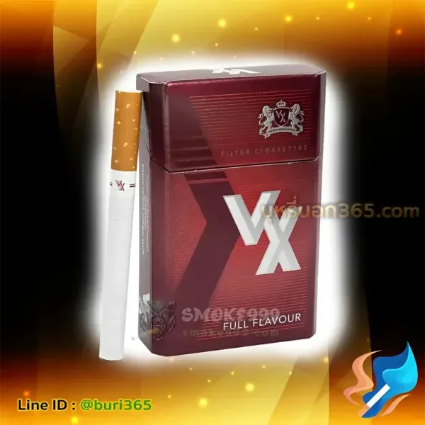 บุหรี่นอก VX แดง