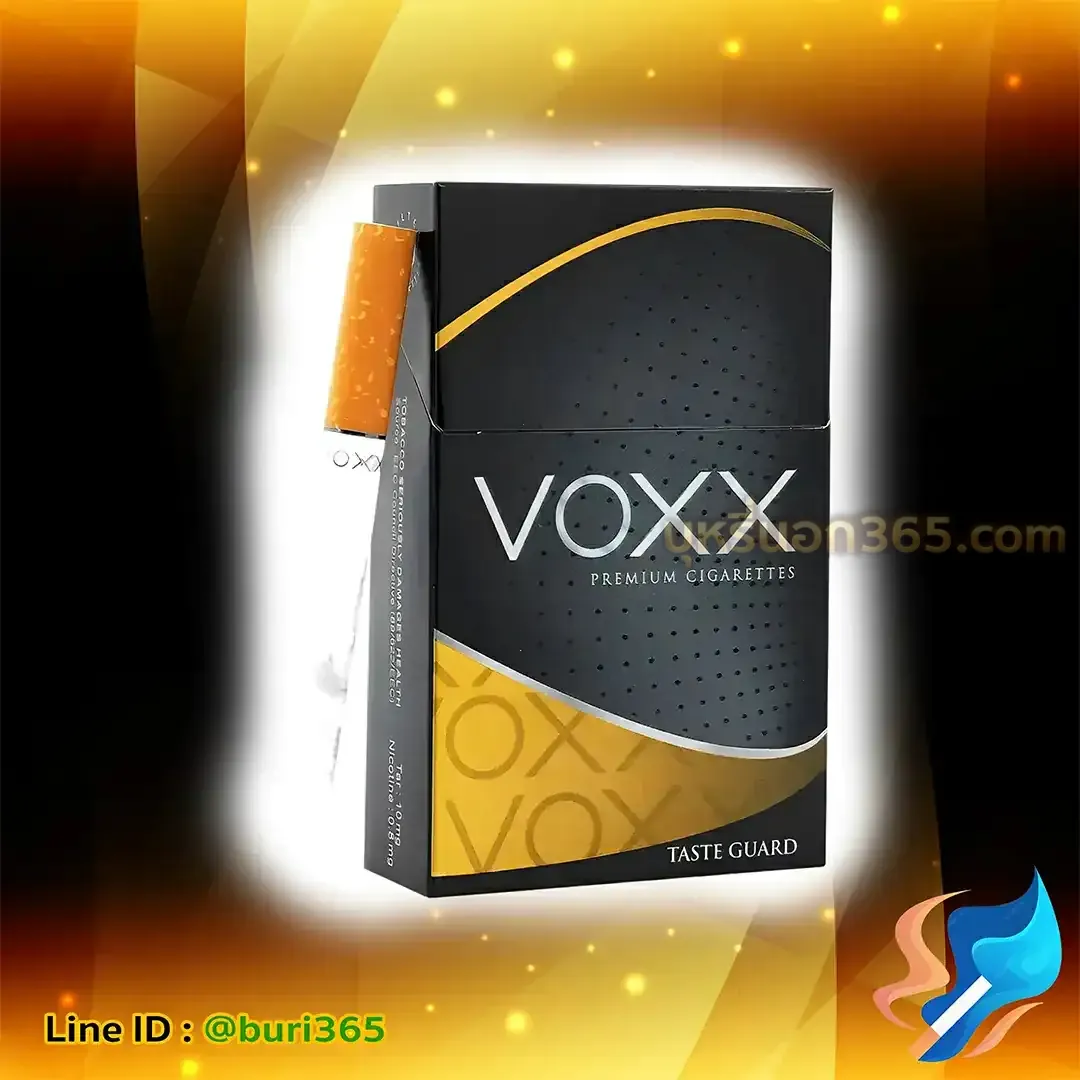 บุหรี่นอก ว็อก ดำ (ซองแข็ง)