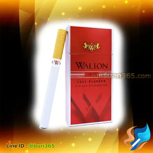 บุหรี่นอก วอลตัน แดง