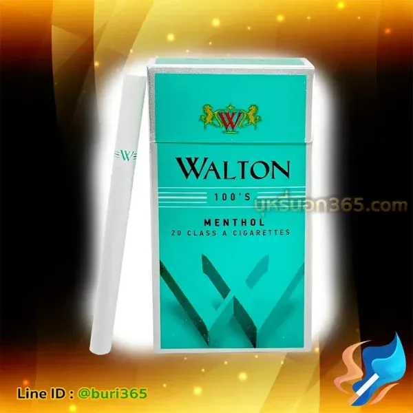 บุหรี่นอก วอลตัน เขียว