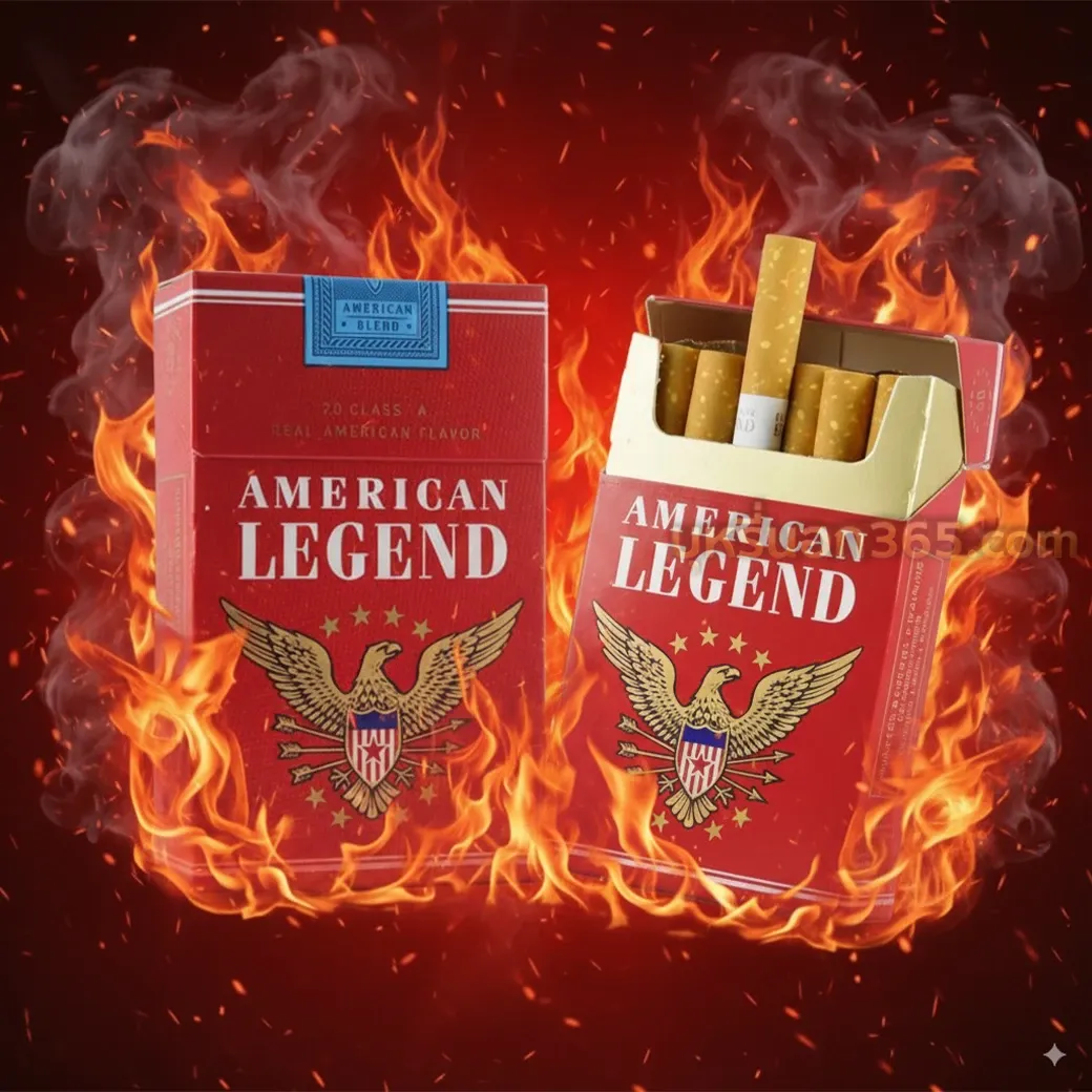 American Legend แดง (ซองแข็ง)